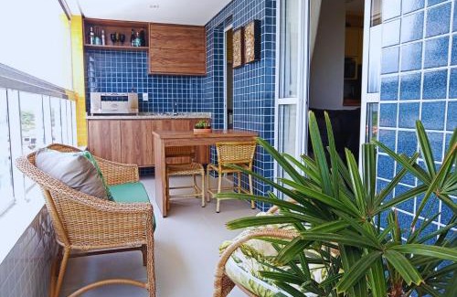 Indaia Appartement | Beira Mar, Conforto e Infra de Resort em Bertioga SP