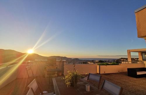 Le Ray Appartement | Bel appartement T3 au calme avec vue sur Nice