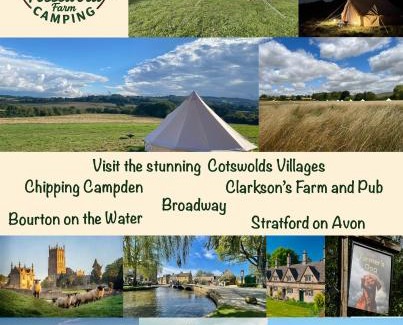 Moreton-in-Marsh Autre | Bell Tent 4m and 7m Fossewold Cotswold Camping