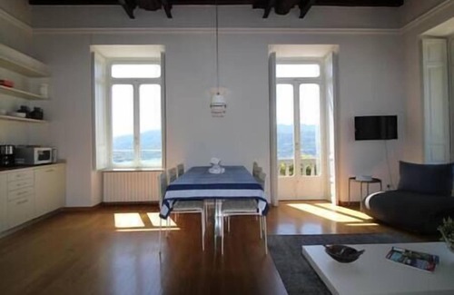 Miasino Appartement | Bellavista design beautiful view of Lake OrtaTo complete, una vacanza unica in dimora storica a 10 m