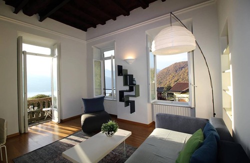Miasino Appartement | Bellavista prestigious apartment with lake view