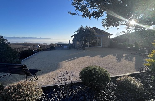 Geyssans Maison | Belle Bâtisse Avec vue Panoramique et Piscine Chauffée
