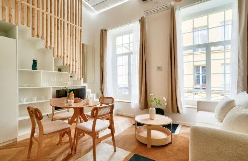 Quartier Saint-Ambroise Appartement | Belle epoque - Magnifique duplex avec mezzanine pour 4
