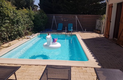 Saint-Esteve Maison | Belle maison méditerranéenne au calme avec piscine privée