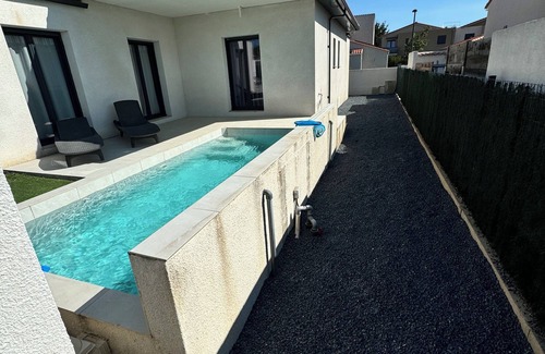 Saint-Hippolyte Villa | Belle villa dans le sud de la France a 10 minutes des plages en voiture