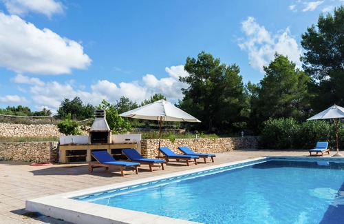Sant Rafael de Sa Creu Villa | Magnifique demeure avec jacuzzi à San Rafael