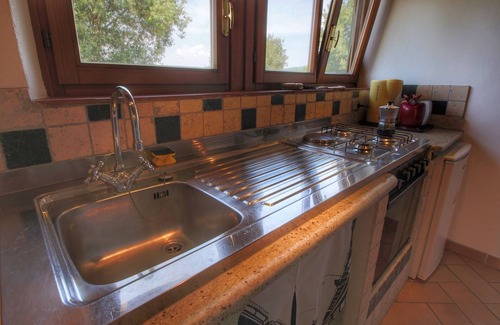 Casole d'Elsa Cottage | Elégante maison en Toscane avec vue sur le lac
