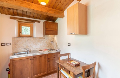 Caprese Michelangelo Autre | Appartement panoramique en pierre avec piscine