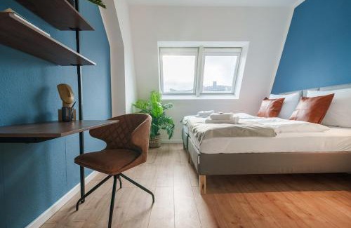 Freital Appartement | BENVILLE Freital - WLAN - Nespresso Kaffee - Windbergblick