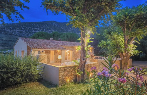 Mollans-sur-Ouveze Maison | BERGERIE 5* SPA SAINT QUENIN®️ 1 TO 10 PEOPLE-ACCESS FOR DISABLED-RIVERFRONT-JACUZZI