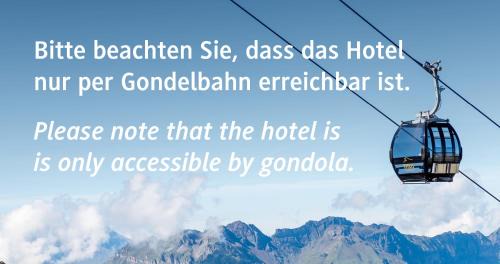 Wolfenschiessen Hôtel | Berghotel Trübsee - Accessible Only by Cable Car