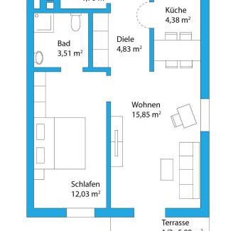 Oberaudorf Appartement | Bergschlössl Whg 3