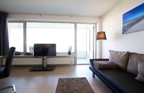 Wangerooge Appartement | Bestlage à Wangerooge avec vue sur la mer, nouvelle en 2016, balcon, équipement haut