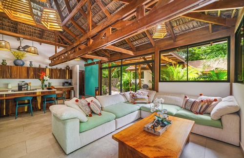 Avellanas Beach Villa | Casa Rio Villa ~ Steps From the Beach + Sleeps 14!