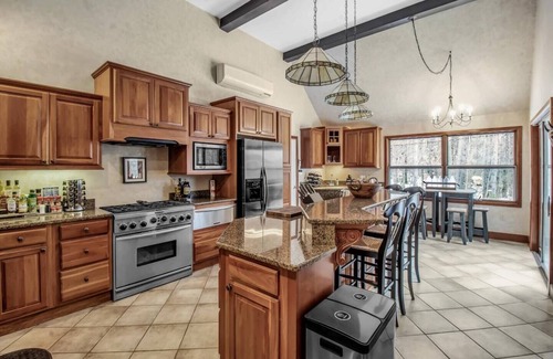 Ellicottville Chalet De Ski | Best of both worlds; chalet located on a private lot in the pines and only 1 miles from the village!