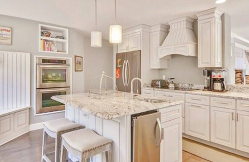 Bethany Beach Maison | Bethany Village Oceanside Home on Private Beach