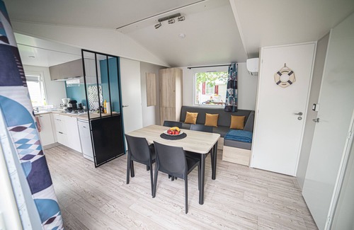 Biscarrosse Maison | ENTRE LAC & OCEAN, TRES JOLI MOBILHOME (2018) ENTIEREMENT EQUIPE