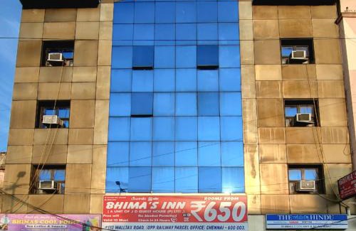 Central Chennai Hôtel | BHIMAS INN -Puratchi Thalaivar Dr M G Ramachandran Central Railway Station Chennai