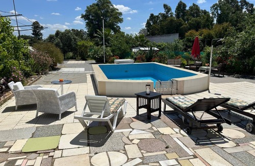 Gibraleon Maison | Big and confortable country house with garden in "Finca La Guindilla" with Pool