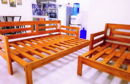 San Jose Copropriété | D-J ♣ 2BR ❤️ BigLove 60m² max 12 pax ★ Gratuit Netflix, Piscine, Parking, Wifi