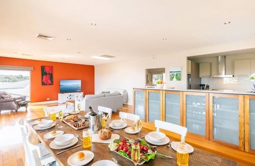 Anna Bay Maison | Birubi Point House, 56 Ocean Ave - stunning water views, ducted air con