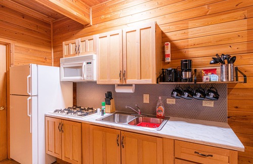 Christopher Creek Cabine | Black Bear Cabin-onsite "bear hunt" & playground, game room, kitchen AC & heat