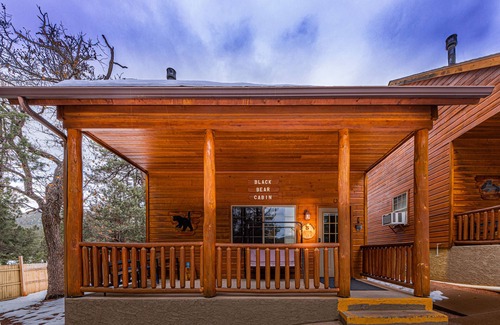 Christopher Creek Cabine | Black Bear Cabin-onsite "bear hunt" & playground, game room, kitchen AC & heat