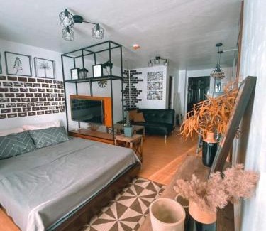 Marilao Appartement | Black & Bold - 1BR Condo 50mbpsWIFI near SM Marilao