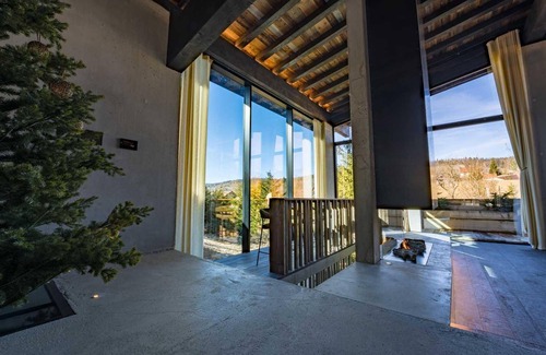 Foncine-le-Haut Chalet De Ski | Black Chalet : Hébergement de Luxe Pour 14 Personnes