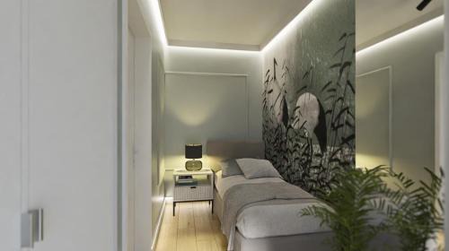 Opole Appartement | Black Velvet & Dark Elegance