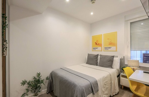 Gaztambide Lit Et Petit-Déjeuner | Blasco de Garay, double room with gym 121