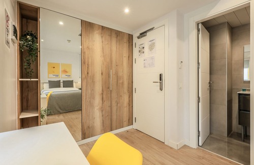 Gaztambide Lit Et Petit-Déjeuner | Blasco de Garay, double room with gym 105