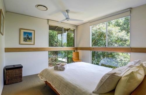 Montville Maison | Bliss On Boongala - A Modern, Spacious, Split Level Home With an Outlook to the Coast