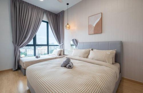 Kampung Pasir Appartement | Blissful Cottage@FeelHome/2BR,7pax,MRT 中文房东