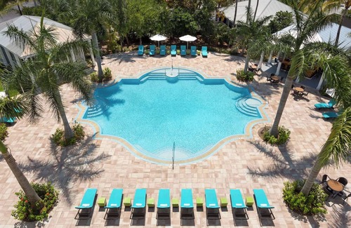 New Town Maison | Blue Flamingo Resort Key West | 2 Relaxing Ocean View Rooms for Your Stay