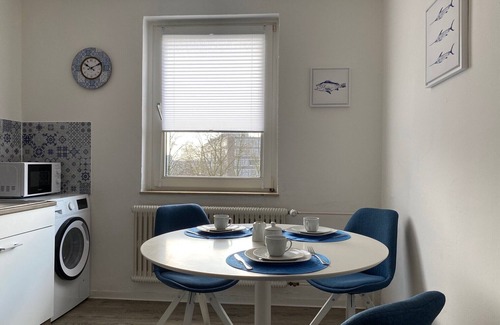 Duissern Appartement | Blue Island next to Duisburg Hbf