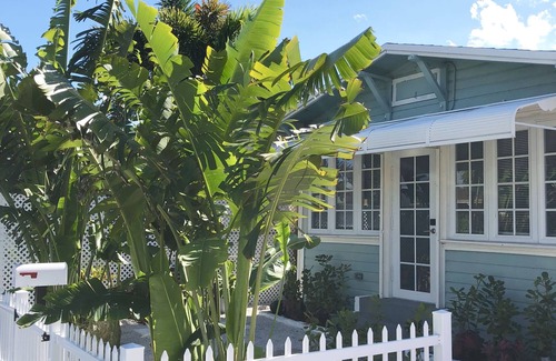 Mango Groves Cottage | Blue Lizard Cottage 2 - Promenade / vélo au centre-ville et à la plage