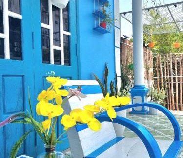 Dong Hoi Appartement | Blue Sea House Quảng Bình - Căn hộ 2 phòng ngủ, phòng khách và phòng bếp