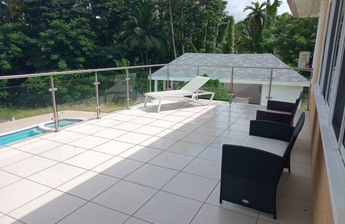 Albion Villa | Blue Seas Villa 2 in Montego Bay with AC, WiFi large property with sea view