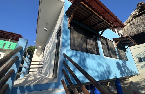 Puerto Escondido Maison | Blue space A few minutes from Carrizalillo beach