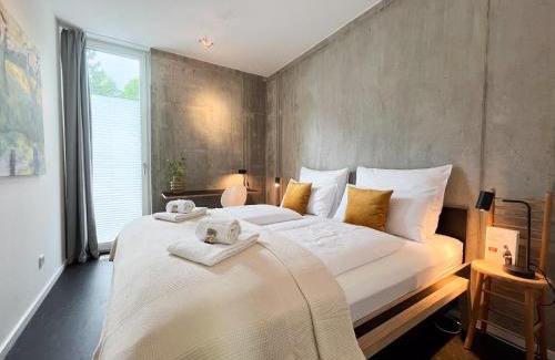 Tutzing Appartement | Blueberry Living - Design-Apartments am Starnberger See, Natur & Erholung, Privatparkplatz, nur 400 m zum See