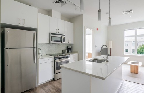 Cambridgeport Appartement | Blueground | Cambridgeport, rooftop, nr MIT