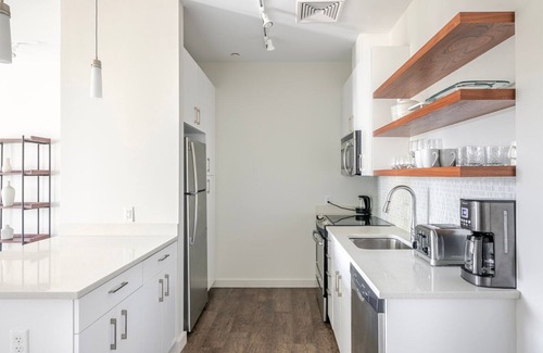 Cambridgeport Appartement | Blueground | Cambridgeport, rooftop, nr MIT