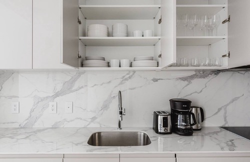 Harsimus Cove Appartement | Blueground | Jersey City, EV charging, nr park
