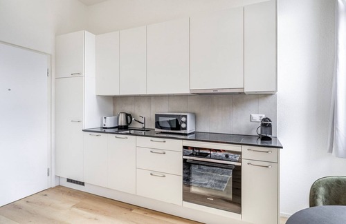 Seebach Appartement | Blueground | Seebach, washer, nr Zürich Zoo