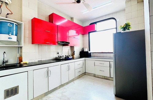 Defence Colony Appartement | BluO Studio - Defence Colony - BathTub, Kitchen