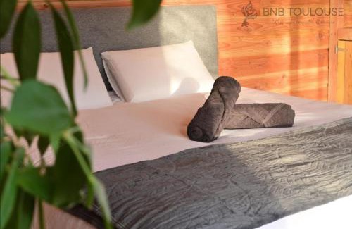 Castelginest Appartement | BNB TOULOUSE - Le Chalet des coteaux - Cadre magnifique - WiFi - Parking