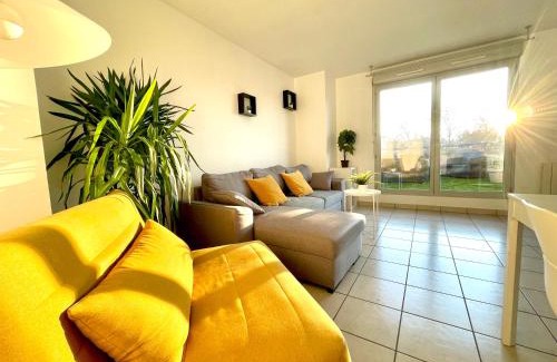 Etat Unis - Le Bocage Appartement | BnGo I Immense RoofTop Lyon I 2 chambres, 4 places parkings, 2 immenses terrasses, 8 personnes