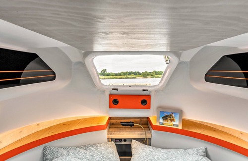 Neuland Location De Bateaux | Bateau 'Ausgebautes Freifallrettungsboot' avec Wi-Fi