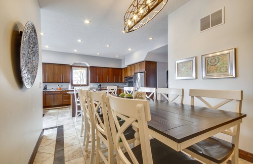 Kaiser Maison | Boat Dock & Kayaks: Luxury Lake of the Ozarks Home